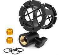 Eggsnow - Supporto universale e anti-urti per fotocamera con clip per microfono Zoom H1, Senheisser ME66, Rode NTG-2, NTG-1, Audio-Technica AT-875R ecc.