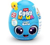 Eggy Wawa Learn in the Bath di ZURU, giocattolo musicale interattivo educativo per il bagnetto adatto a bambini e neonati per lo sviluppo motorio attraverso il gioco