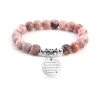 EGHTvmok Regalo Amica Idee Regalo Migliore Amica Compleanno Donna Amica Del Cuore Amiche Personalizzato Natale Regali Amici Amicizia Regali Laurea Pasqua San Valentino Bracciale di Perline Donna