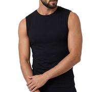 EGi Canotta Uomo Spalla Larga Girocollo in Cotone Elasticizzato Smanicato Intimo Sottocamicia Morbido Traspirante Alta qualità Made in Italy Art. 988 (IT, Testo, S, Regular, Regular, Nero)