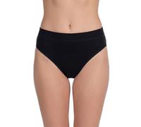 EGI Confezione da Due Slip Donna Altezza Midi in Cotone Elasticizzato, Mutande Donna Cotone Morbido e Traspirante Multipack Bipack, Bianco Nero, Articolo 600 (IT, Testo, L, Regular, Regular, Nero)