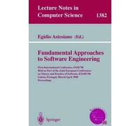 Egidio Astesiano Fundamental Approaches to Software Engineering (Tascabile)