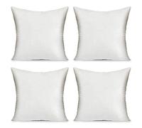 EGIDIO Egidioshop OFFERTISSIMA!!! Set 4 Pezzi Imbottitura per Cuscini 40x40 Anima Cuscino per Divano, Imbottitura per Cuscini Arredo Quadrata Da Rivestire