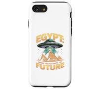 Egitto dove il passato incontra le future piramidi UFO Custodia per iPhone SE (2020) / 7/8