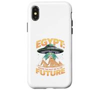 Egitto dove il passato incontra le future piramidi UFO Custodia per iPhone X/XS