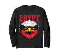 Egitto Fan Steppa Aquila egiziana Maglia a Manica