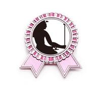 Egitto faraone affresco contorno distintivo spilla pin rosa vincitore premio medaglia, Medio, Metallo