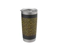 Egitto Heritage Pride Antica Cultura Design Bicchiere termico in acciaio inox doppia parete