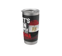 Egitto It's My DNA Egyptian Pride Heritage Design Bicchiere termico in acciaio inox doppia parete