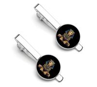 Egitto Sfinge Divertente Fermacravatta Clip Fermacravatta Clip Fermacravatta Clip Regolare Cravatta Regali Decorativi Per Gli Uomini, 5.5x2.2cm, Metallo