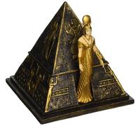 Egiziano Décor Trinket Egiziano dea Iside Piramide Jewelry Box Statue egizie