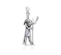 Egiziano God Set 925 Pendente Argento Sterling Fine Gioielli Guerra Chaos Storms