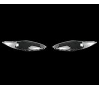 eglci Compatibile con Ford per Fiesta 2009 2010 2011 2012 Fari Anteriori per Auto Copertura Trasparente Paralumi Lampada Shell Faro Shell Copriobiettivo Maschere Auto Faro Paralume Vetro(Pair)