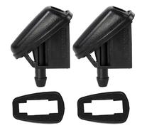 eglci Compatibile con Ford per Focus 3 2012 2013 2014 2015 2016 2017 2018 2 Pezzi Anteriore Rondella Getto Ugello Tergicristallo Cappuccio Spruzzatore d'Acqua BM5117666AB Parti di Ricambio