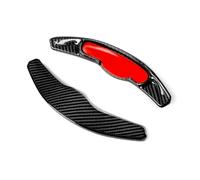 eglci Compatibile con Mini per Clubman Mk3 F54 F55 F56 F57 per F60 per Cooper S Jcw Volante in Fibra di Carbonio Paddle Shift Shifter Extension BP0019 Pagaia del Cambio Volante(Black Carbon)