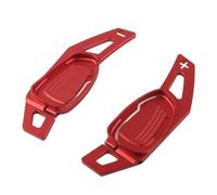 eglci Compatibile con per A5 per Coupe 45 per TFSl per Quattro 2016 per S3 per Cabriolet 2014 Prolunga Paddle Auto in Alluminio Leva Cambio per Auto Paddle per Volante Pagaia del Cambio Volante(Red)