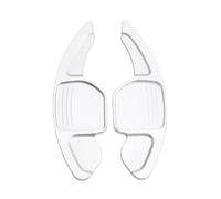 eglci Compatibile con per A6 C7 2012 2013 2014 2015 2016 2017 per S3 2014 2015 2016 2017 2 Pezzi Cambio Volante per Auto Paddle Shifter Gear Extention Pagaia del Cambio Volante(Silver)