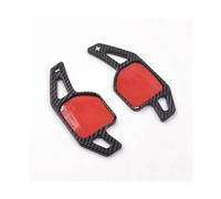 eglci Compatibile con per TT TTS 2011 2012 2013 2014 Struttura in Fibra di Carbonio ABS Auto Paddle Shifter Copertura Paddle Shift Decorazione del Volante Pagaia del Cambio Volante(Carbon Black)