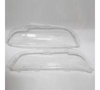 eglci Compatibile con Serie 5 E39 1999 2000 2001 2002 Copri Paralume per Fari per Auto Shell Lente in Vetro Automobiles Kit di Lenti per Lampada Frontale 63128375302 Auto Faro Paralume Vetro(Pair)