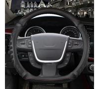 eglci Copertura Volante per Auto Compatibile con Peugeot per 508 per 508 SW 2011-2018 38 Cm/15 in Coprivolante A Forma di D Decorazione del Volante Dell'auto(8)