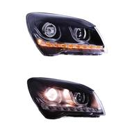 EGLGPAGAEY Anteriore Fari Anteriori Gruppo Ottico Anteriore per Kia per Sportage 2007-2012 Luce Diurna Lampada allo Xeno Doppia Lente Accessori per Auto(Pair 2 Pieces)