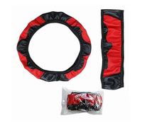 EGLGPAGAEY Coprivolanti AUT per 108 206 207 208 301 307 308 407 2008 3008 4008 508 Coprivolante per Auto da 38 Cm Coprivolante Accessori Coprivolante Volante(Red)