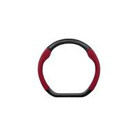 EGLGPAGAEY Coprivolanti AUT per 108 208 308 2008 3008 4008 508 5008 408 308 2008 301 per RCZ 36 Cm Coprivolante per Auto Forma D Accessori per Auto Coprivolante Volante(D-S(36CM)-Red)