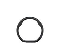 EGLGPAGAEY Coprivolanti AUT per 108 208 308 2008 3008 4008 508 5008 408 308 2008 301 per RCZ 36 Cm Coprivolante per Auto Forma D Accessori per Auto Coprivolante Volante(D-S(36CM)-Black)