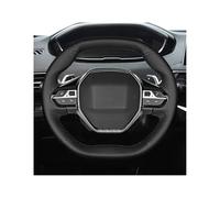 EGLGPAGAEY Coprivolanti AUT per 3008 4008 5008 2016-2019 508 208 2019 2020 38cm Coprivolante per Auto Cucito A Mano Coprivolante Accessori Coprivolante Volante(2)