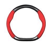 EGLGPAGAEY Coprivolanti AUT per Dodge per Charger per Challenger per SRT per Nitro per Avenger per Caliber per Hornet per Dart per Viper Coprivolante A Forma D Coprivolante Volante(D-Shape-Red)