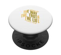 Egli è Gesù Way Verità Vita Giovanni 14:6 PopSockets PopGrip Adesivo