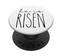 Egli è risorto cestino pasquale religioso Gesù Pasqua cristiano PopSockets PopGrip Adesivo