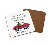 Egli Può Essere Appiccicose But Does Avocado Sottobicchiere - Scherzo Divertente