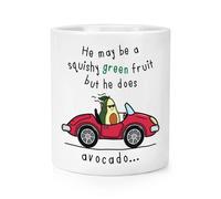 Egli Può Essere Appiccicose But Does Avocado Trucco Pennello Matita Pot - Funny