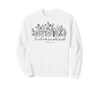 Egli renderà Il Tuo cammino Cristiano Uomini Donne Amare Dio Gesù Felpa