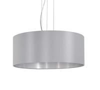 Eglo 31606 interno lampada, in, E27. grigio, glühlampe, metallo