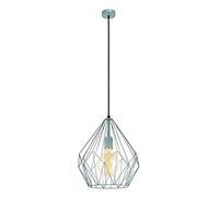 Lampada a sospensione Eglo Carlton E27 Verde