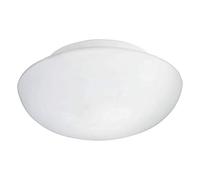 Plafoniera Contemporanea Ella 2 Luci Acciaio Bianco