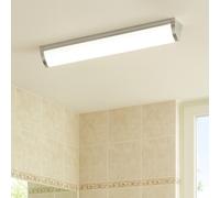 Plafoniera Contemporanea Gita 2 Metallo Cromo Luce Led Integrato 16W