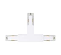 Eglo Accessori per sistema a binario Easy Track, connettore a T in plastica bianca per binario