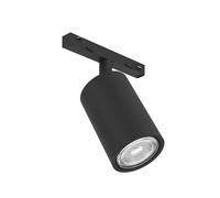 Eglo Accessori per sistema Easy Track, adattatore faretti da soffitto per binario, lampada spot da incasso, accessorio binario luce soffitto, plastica nera, attacco GU10