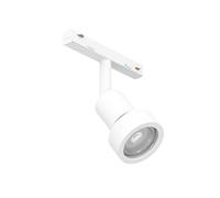 Eglo Accessori per sistema Easy Track, adattatore faretti da soffitto per binario, spot da incasso, accessorio binario luce soffitto, plastica bianca, portalampada GU10