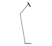 EGLO Almudaina - Lampada a piantana a LED con faretto spot orientabile, in metallo nero, lampada da soggiorno minimalista, colore luce bianco caldo, 157 cm