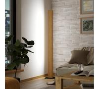 Piantana Moderna Anchorena-Z Legno Marrone Luce Led Integrato 35W