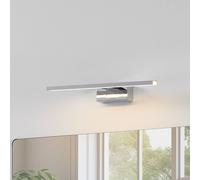 EGLO Applique a LED Conettilla, color cromo, larghezza 40 cm IP44 CCT 901845