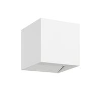 Eglo Luce a LED per esterni Calpino 3, lampada a muro con illuminazione sopra e sotto, in metallo bianco, lampada esterna, luce bianca calda, IP54