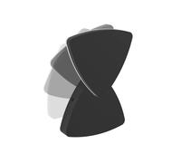 EGLO Applique da esterni LED Pedersano, nera, larghezza 14 cm, triangolare EGLO