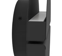 EGLO Applique da esterno LED Vascella, nera, Ø 18 cm, metallo EGLO