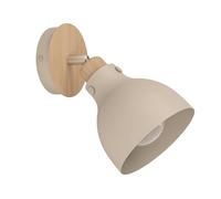 Spot Vintage Arrecife In Acciaio Marrone 1 Luce E27 28W Ip20