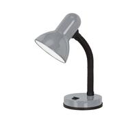 EGLO - BASIC LAMPADA DA SCRIVANIA 30 CM. 1X40W E27 ARGENTO 90977